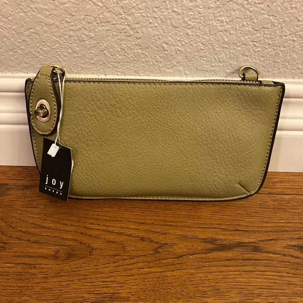 Joy Susan Mini Crossbody Wristlet Clutch